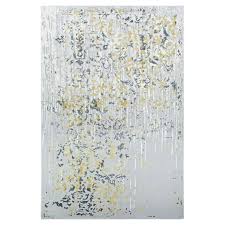 Calinda Emmett Gold-Silver-Ivory Area Rug