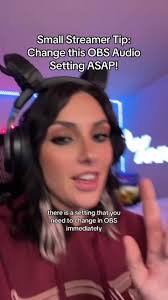 Change this OBS audio setting immediately for more accurate levels  #smallstreamertips #streamertips2023 #beginnerstreamertips #newstreamertips  #twitchtips