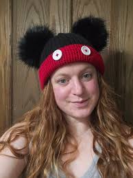 update with the minnie version***** Christmas gift for my nephew and soon a  minnie beanie for my neice. I have a small head and it should fit them  easily. This is