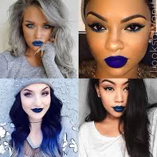 Maquiagem: Batom Azul Baratex! –