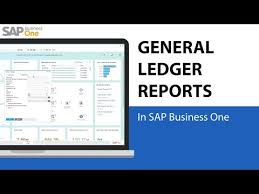 General Ledger Reports In Sap Business One Demo Tutorial
