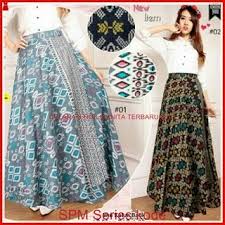 Berbagai model tunik juga cocok untuk kalangan remaja. 28spm Celana Rok Wanita Model Batik Elegance Duo Bj6128