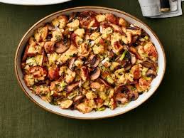 I was craving this stuffing leftovers for breakfast lunch, dinner and when i wasn't hungry at all. Mushroom Brioche Stuffing Recipe Food Network Recipes Stuffing Recipes Stuffed Mushrooms