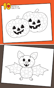 Halloween Do A Dot Printables Do A Dot Halloween Activities Halloween Themes