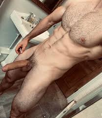 Muscles and a big uncut dick - Hairy Dick Pics