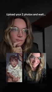 40 year old me hung out with 4 year old me last night. , I told her how  beautiful her life would be and she told me how much she loves coloring and  her baby sister. , 🥹😭🥰❤️, Prompt: Take a photo taken ...