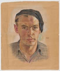 Sold at Auction: Werner Tübke, Werner Tübke: Selbstporträt