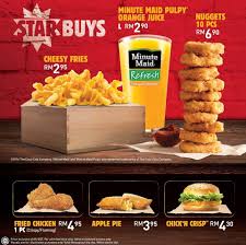 The highest calorie per dollar item at burger king are chocolate chip cookies. Burger King Star Buys In Malaysia Food Advertising Food Star Food