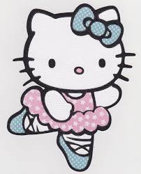 What about coloring this beautiful coloring page with hello kitty and her friends mimmy and fifi going to school? Hello Kitty Ballerina Coloring Pages