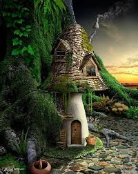 Pin By Steph Miaou On Faery Houses And Interiors Fairy Garden Houses Fairy Houses Fairy Garden