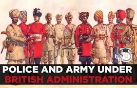 Police under British Administration ...