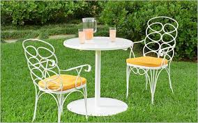 Lawn Garden Unique Vintage Garden Chairs Powder Coated Finish In White Long Lastin Iron Patio Furniture Wrought Iron Garden Furniture Painted Outdoor Furniture