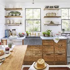 Barnyard red painted kitchen cabinets pictures. Home Dzine Kitchen Cosy Farmhouse Kitchen Ideas