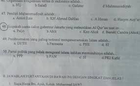 Contoh soal dan jawaban tes masuk rs muhammadiyah guru. Contoh Soal Tes Tertulis Calon Guru Sdit Dikdasmen