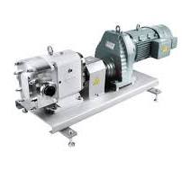 SS316L stainless steel TUL-20 rotary lobe pump for ...