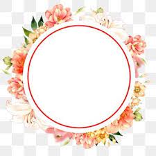 Flower Small Flower Frame Flower Border Png And Psd Flower Border Flower Frame Floral Border Design