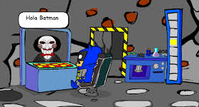 Juega en inkagames los más divertidos juegos online gratis de aventuras y de estrategia con tus personajes favoritos del cine y la televisión, obama, mario, batman, simpsons, taylor swift, lady gaga, fnaf, five nights at freddys y muchos más. Jugado Y Resuelto Batman Saw Game Solucion