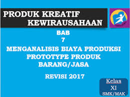 Check spelling or type a new query. Materi Produk Kreatif Dan Kewirausahaan Bab 7 Menganalisis Biaya Produksi Prototype Produk Barang Jasa Smk Indonesia 1