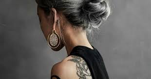 ornate valeria hangers on elkantlers also available in white brass swipe to see hair beauty silver hair hair inspiration