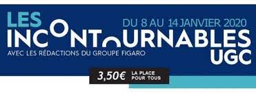 We would like to show you a description here but the site won't allow us. Les Incontournables Ugc 2020 Place Cine A 3 50 Tarif Unique
