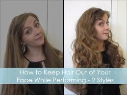 For those days when your bangs are too annoying to handle, these foolproof styles will get them out of your face, beautifully. How To Keep Hair Out Of Your Face While Performing 2 Styles Youtube