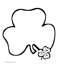 Some clover coloring may be available for free. Free Collection Of Three Leaf Clover Coloring Page Coloring Pages Coloring Pages Library