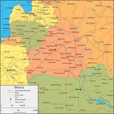 Professionelle landkarten von weissrussland (amtlich / offiziell belarus) mit den regionen für ihre powerpoint vorlage in europa. Belarus Map And Satellite Image