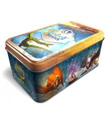Fantasy Riders Tin Box Lata Grande Envio De 1 Lata De Panini Latas Lata Panini
