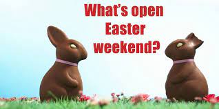 It is a christian holy day that celebrates the resurrection of jesus christ after his crucifixion. What S Open Good Friday Easter Sunday 2019 In Muskoka Toronto Com