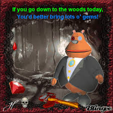 If You Go Down To The Woods Today Wood Today Animation