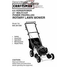 For lawn mower belts, lawn mower parts and accessories, mr mower parts is your place. Craftsman Lawn Mower Parts Manual 944 361390
