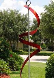 Abstract Red Painted Metal Art Sculpture Red Transitions Sculpture Art Metal Art Sculpture Modern Abstract Painting