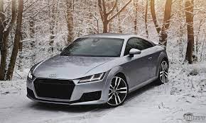 2015 Audi Tt Is The Perfect Snow Angel Carscoops Audi Tt Audi 2017 Audi Tt