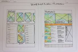 25 Examples Of Wireframes And Mockups Sketches Inspirationfeed Wireframe Sketch Wireframe Wireframe Mobile