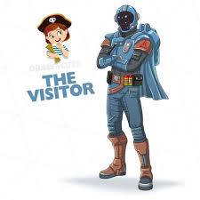 How To Draw Visitor Step By Step Fortnite Season 4 Drawing Tutorial Draw It Cute