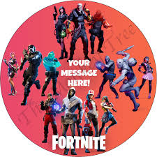 We provide the finest quality images. Fortnite Chapter 2 Edible Cake Image Topper Circle The Monkey Tree