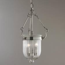 Colonial Bell Shaped Classic Hanging Lantern Glass Globe Pendant Hanging Lanterns Unique Pendant Lights