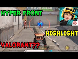 *please note that only certain mobile device models are supported in this beta test. Hightlight Hyper Front Valorant