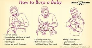 How To Burp A Baby Burping Baby Burp A Newborn New Dads