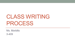 Class Writing Process Ms Morbillo Plan Plan Your Sequence
