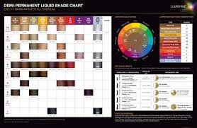 Joico Lumishine Demi Permanent Lquid Shade Chart 4 Jan 2018 Joico Color Joico Demi Permanent