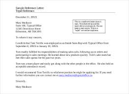 Reference Letters Templates Free Business Form Letter Template
