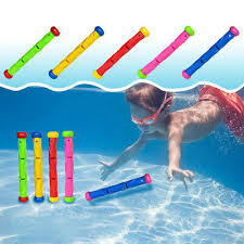 While kids will have a great time just splashing around, throw in some pool games for kids and the fun will get to a sharks and dolphins is the perfect swimming game for a large group of decent swimmers. Diving Rings Sticks Balls Swimming Pool Underwater Games Toys Swim Kids Dive Pool Floats Rafts Home Garden