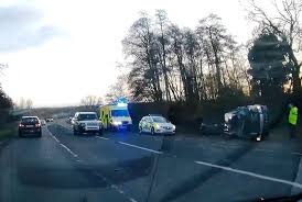25, 2016, file photo, britain's prince philip waves to the public as he leaves after attending a 17, philip was left without injury but shaken after the land rover he was driving ended up on its side watch below: After A Crash Prince Philip 97 Stokes Debate On Older Drivers The New York Times