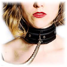 BDSM Collar Leather Choker With Chain Leash Necklace For Women Men | Emo  Gothic Clothing | Sexy Adult Locking Sex Toys : Amazon.ca: Pet Supplies