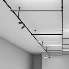 Surface Mounted Light Fixture Led Tubular Round Infra Structure By Vincent Retail Lighting Fixtures Retail Lighting Track Lighting