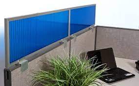 Follow me on instagram to keep up with what i'm. Obex Polycarbonate Tile Panel Extenders Office Space Planning Cubicle Panels Office Space