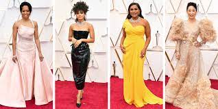 Bong seemed gobsmacked by the quartet of oscars that parasite collected for best picture, best director, best original screenplay. Oscars 2020 Red Carpet Celebrity Dresses And Looks Stars At Academy Awards