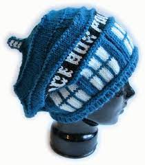 Police Box Slouch Hat Knitting Pattern Etsy Doctor Who Knitting Slouch Hat Pattern Hat Knitting Patterns