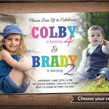 3rd Birthday Invitation Chalkboard Invitation Third Party Invitation  Printable Birthday Invite 3rd Birthday Chalkboard Invitation